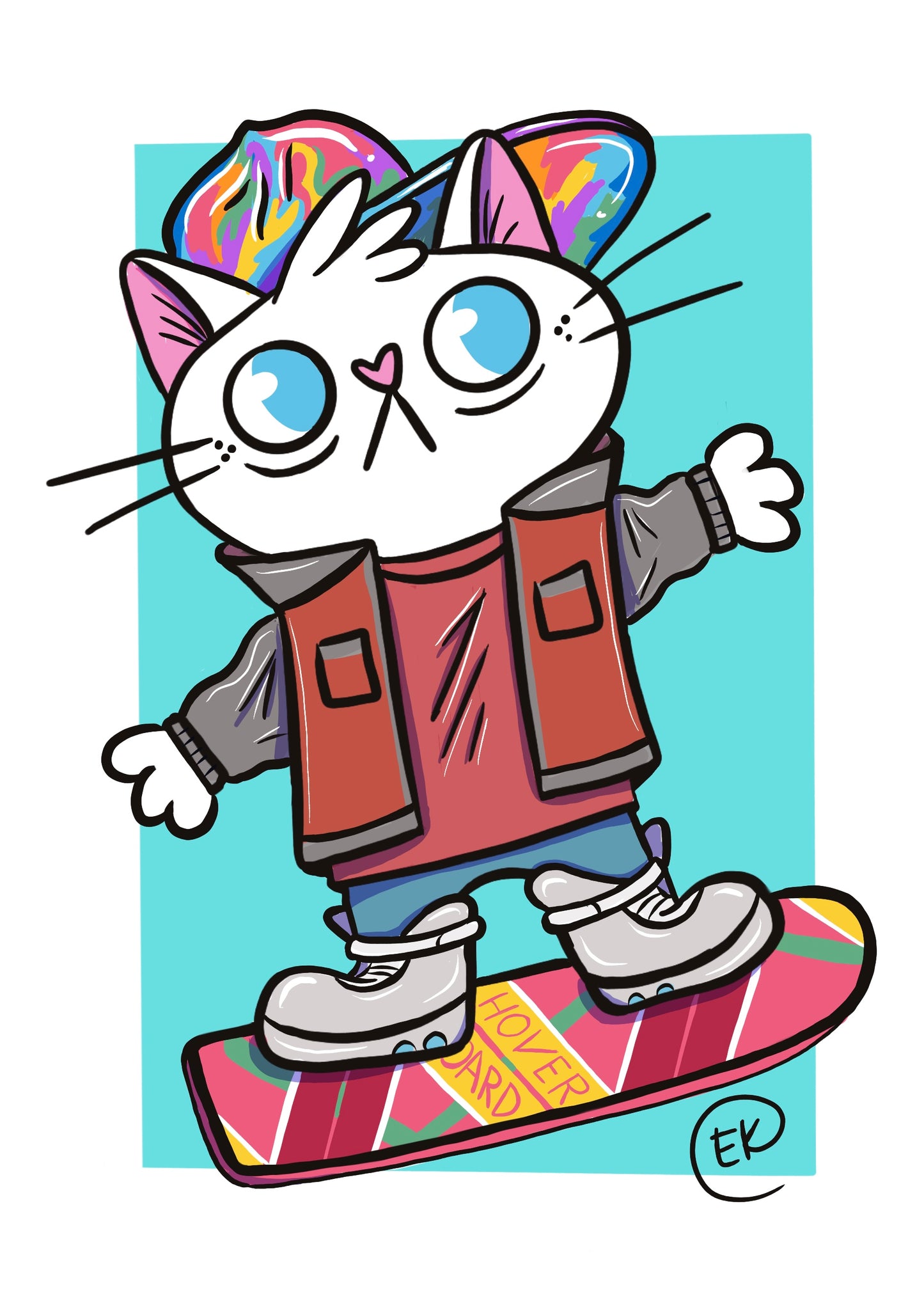 Back to The Future Print