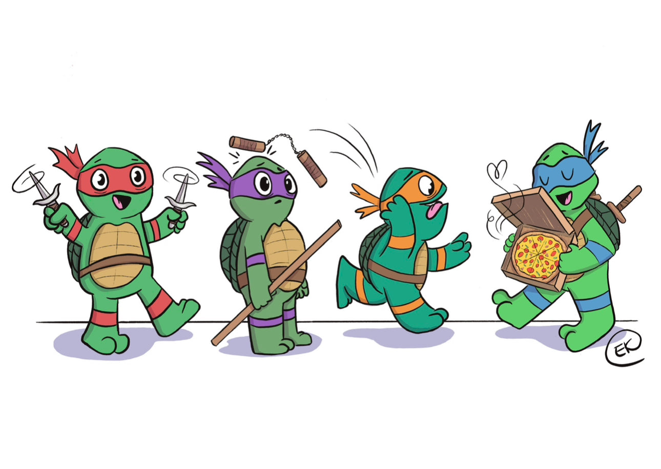 TMNT Print