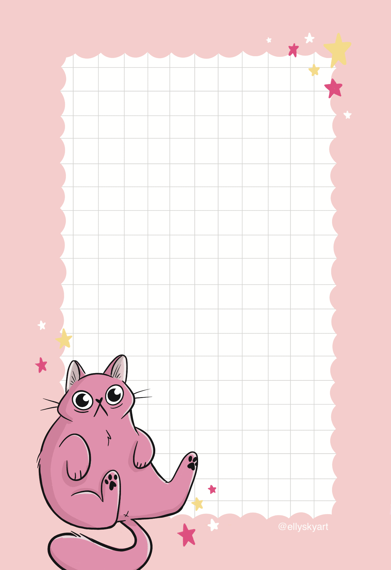 Kitty Note Pad