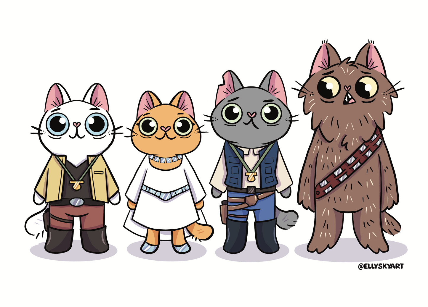 Star Wars Ceremony Print