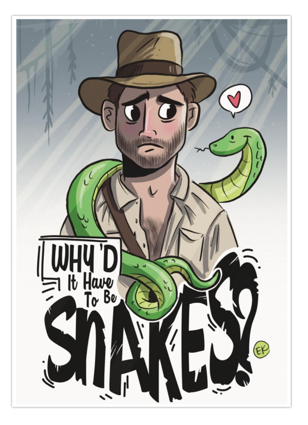 Indiana Jones Print