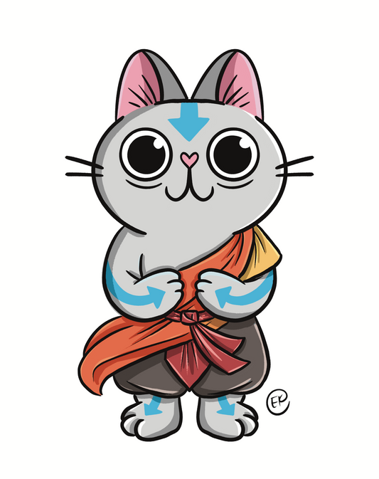 Avatar Kitty Print