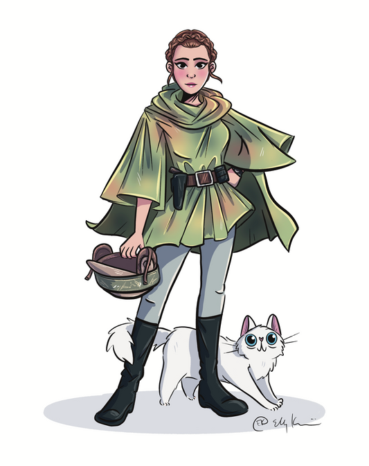 Princess Leia Print