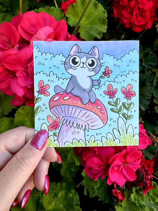 Biscuit in the Garden (ORIGINAL)