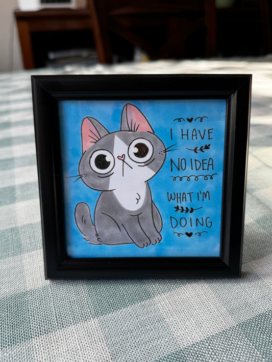 No Clue Kitty (ORIGINAL)